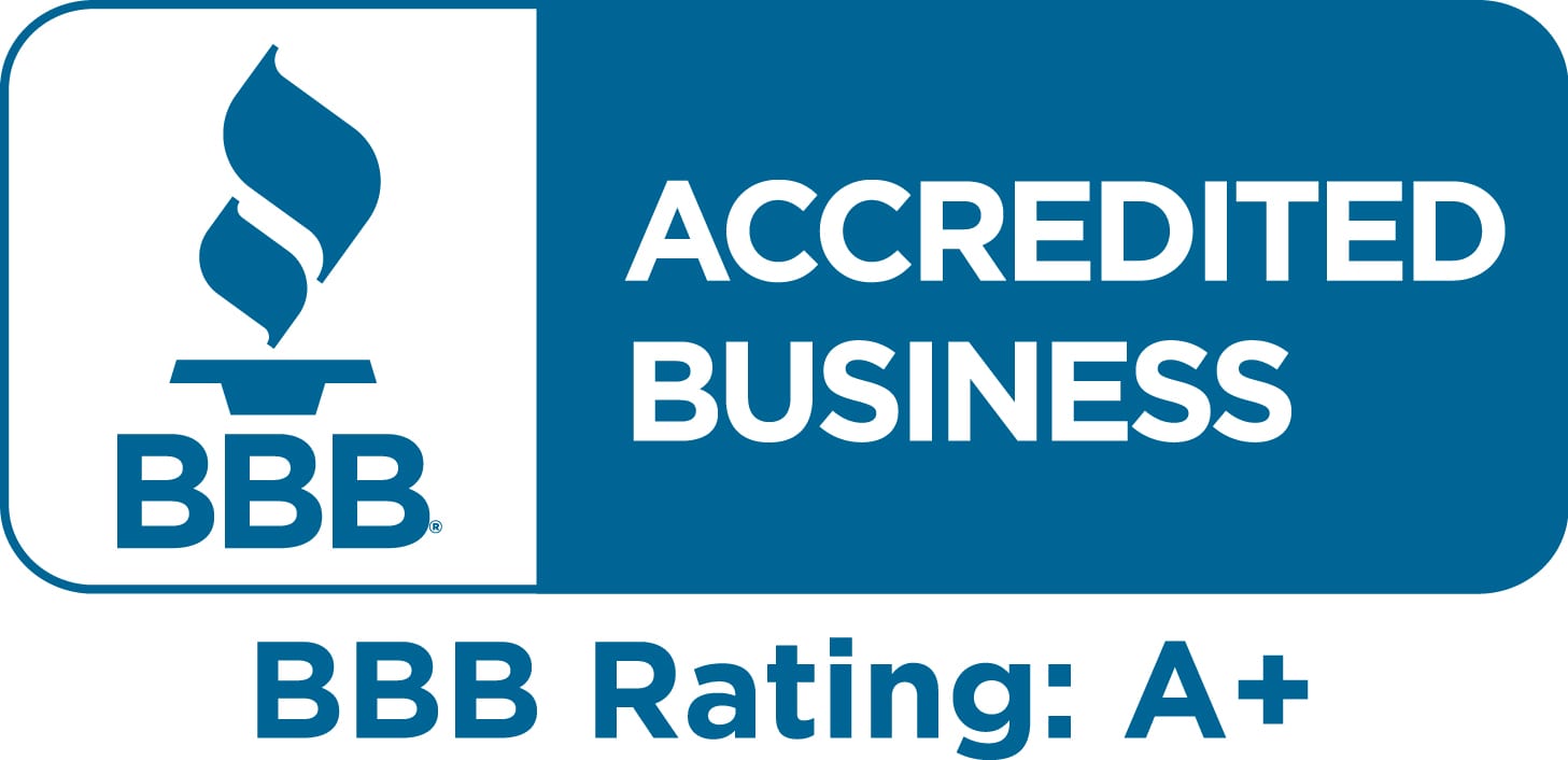 BBB Accredited A+ Rating