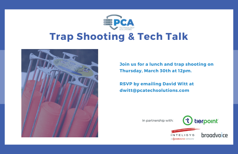 EVENT: Trap Shoot & Tech Talk