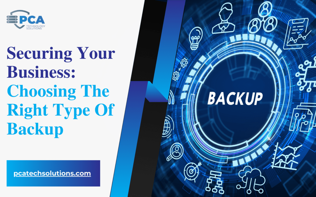 Securing Your Business: Choosing The Right Type of Backup